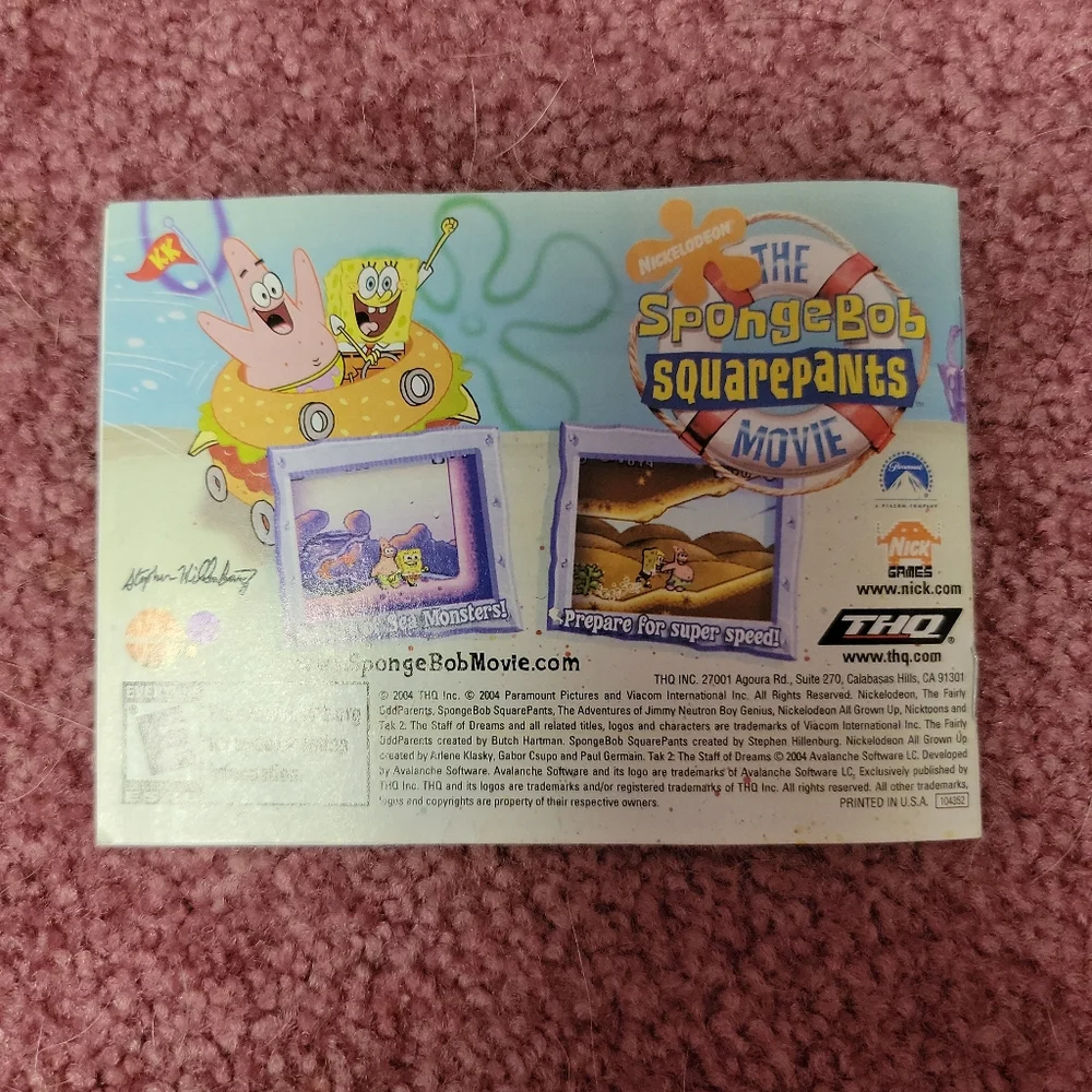 Nick Gamer Magazine Thq Mini Insert #104352